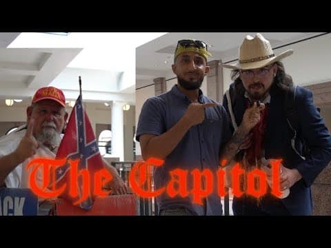 Christians Ultra MAGA & Secular Liberalist at The Capitol