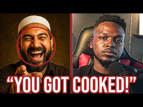 CONFIDENT Muslim Says "I WILL COOK YOU"...Then I MUZZLED Him...
