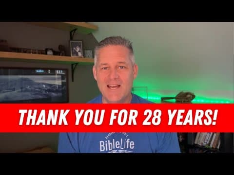 Thank You For 28 Years of Ministry!