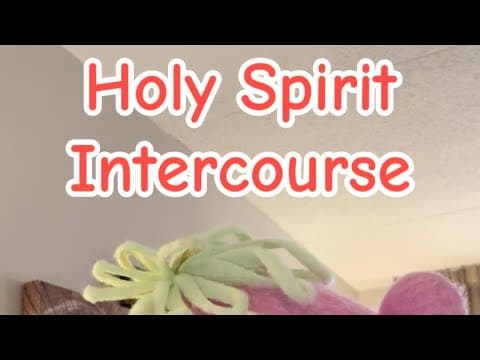Holy Spirit intercourse ￼