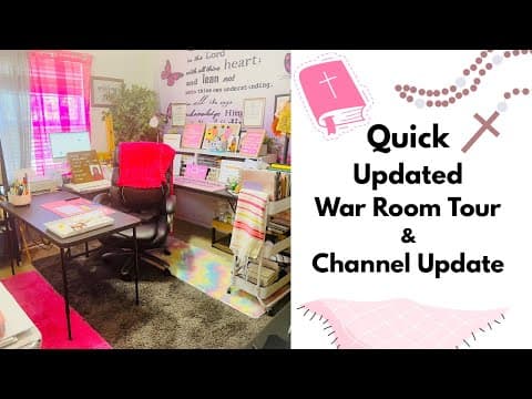 Quick Updated War Room Tour and Channel Update| #warroomtour #warroom 