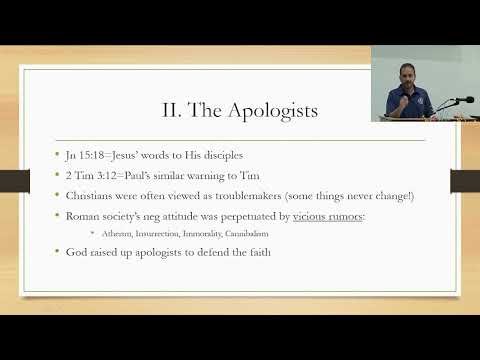 5-Church History: Patristic Period,pt2 (The Apologists)