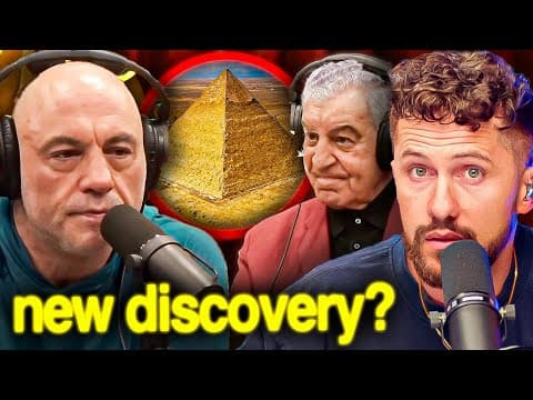 Joe Rogan Presses Pyramid Expert For Hiding New Study