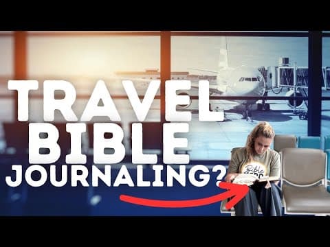 How I Bible Journal On The Go & Bible Study In-Depth