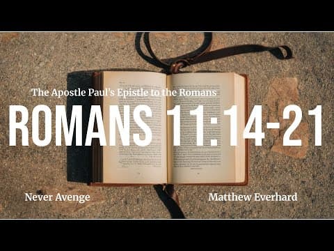 Never Avenge. [Sermon]. Romans 12:14-21.