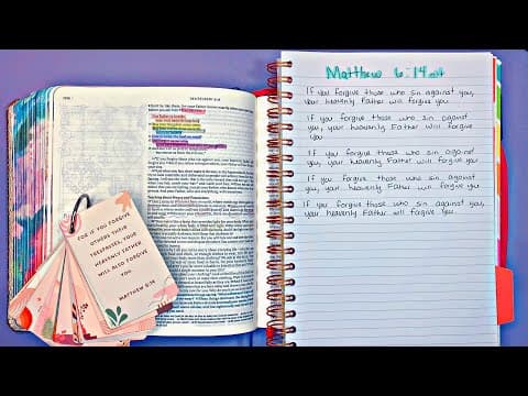 Praying Scripture + Scripture Writing  #prayer #scripture