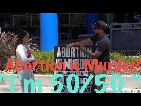 Abolitionist at CSUSB (p1): She's Leaning 50/50