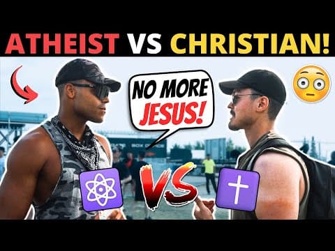ATHEIST CONFRONTS CHRISTIAN PREACHER! (This Was Wild...)