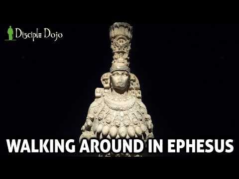 A stroll through ancient Ephesus (and the 2 BEASTS of Revelation!)