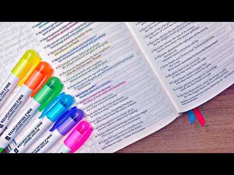 Studio Series Bible Highlighters: Gel Highlighters Series Part 3