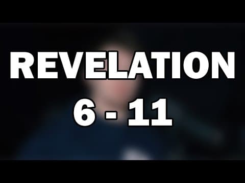 Revelation 6–11 | Judgment, Mercy, and the Kingdom to Come