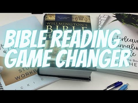 Bible Reading for Beginners: GAME CHANGER!!