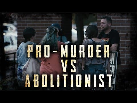 Come Let Us Reason | Pro-Murder vs Abolitionist | Norman Art Walk