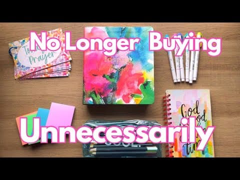 Things I’m No Longer Using In 2026 (part 4)  #biblejournaling #biblestudy #stationary