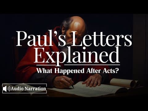 Paul’s Letters: What Happened After Acts | The Unfinished Mission of Paul