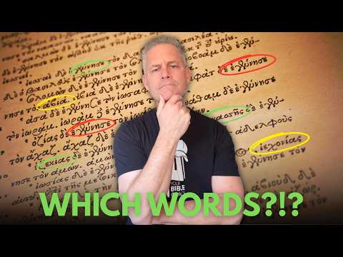 How to Choose the EXACT Words to Study in Your Bible