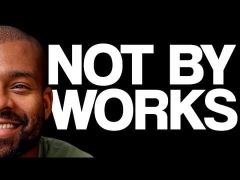 Salvation by Faith Alone, Not Works | Catechism Q33