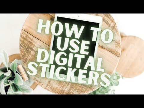Good Notes for Digital Stickers
