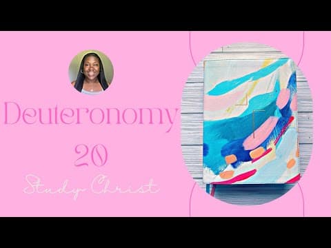 Deuteronomy 20    #biblestudy #religiouseducation #studywithme