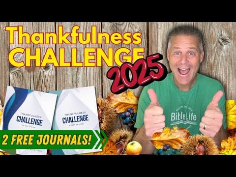 The Best Way - BY FAR! - to Develop Gratitude (2025 Thankfulness Challenge)