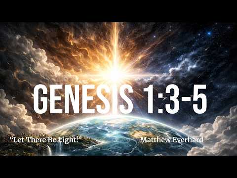 "Let There Be Light!" Verse-by-Verse Exposition of Genesis 1:3-5. [Sermon].
