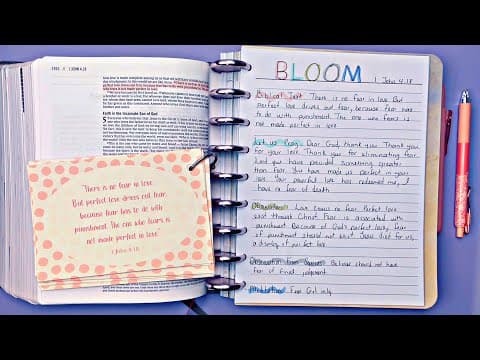 B.L.O.O.M Bible Study: 1 John 4:18