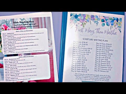 My Scripture Writing Plans