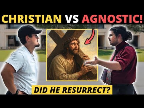 AGNOSTIC DEBATES CHRISTIAN PREACHER! (Did Jesus Really Resurrect..?)