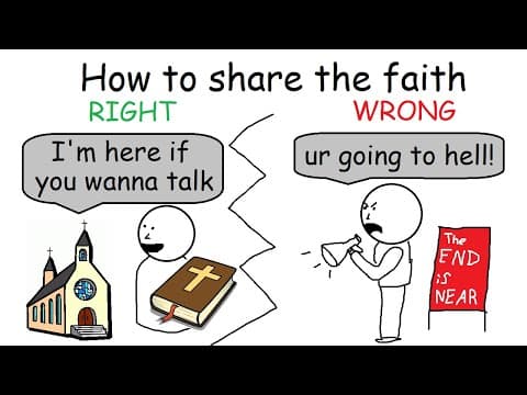 How to make your friends Christian