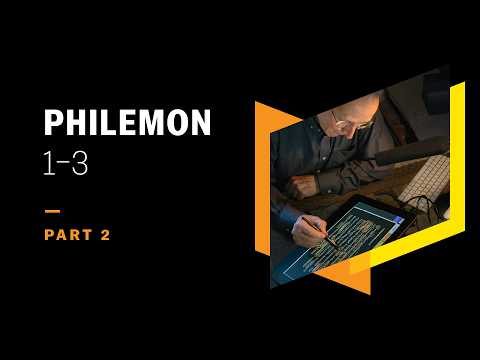 Why Is It Right to Read a Personal Letter to Philemon? Philemon 1–3, Part 2