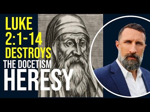 Did Jesus Only "Appear" to Be Human? How the Birth Story Destroys Docetism [Luke 2:1-14; Sermon]