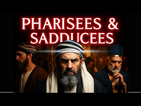 Pharisees & Sadducees: The Religious Leaders Who Missed the Messiah