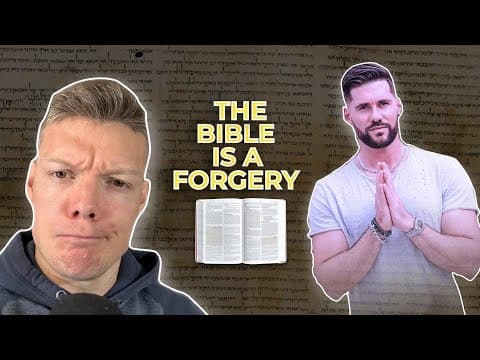 Aaron Abke says the Bible we have is based on forgeries