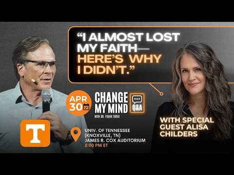 'Change My Mind' LIVE Q&A from the Univ. of Tennessee with Special Guest Alisa Childers