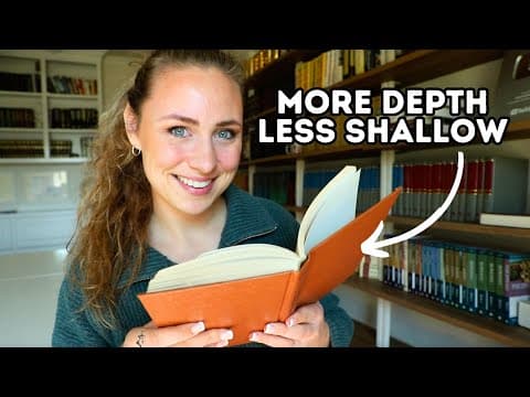 Nerdy Christian Reading Vlog: Seminary-studies kinds of books