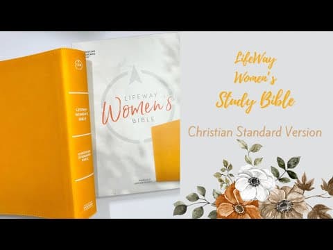 Lifeway’s Women Study Bible | Christian Standard Version #biblereview