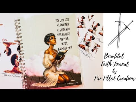 New Faith Journal by FireFilled Creations