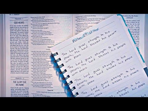 Scripture Writing ✍️ : Psalm 29:11