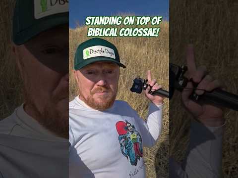Standing on top of an ancient New Testament city