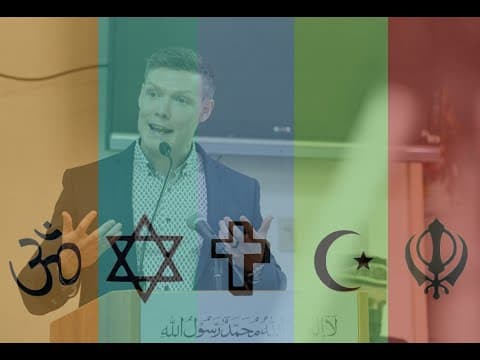 I spoke in a mosque with a Muslim, a Hindu, a Sikh, and a Jew