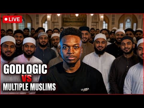 Godlogic Battles a FULL Panel Of Muslims Live On Tiktok!
