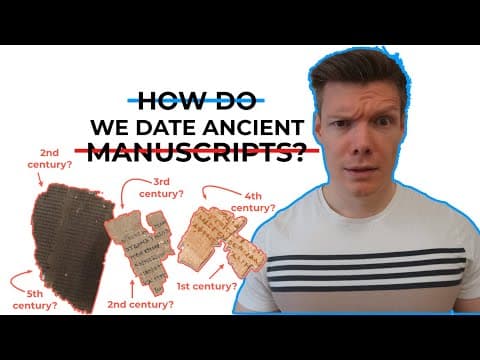 Manuscript dating and more