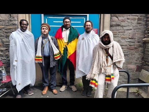 Feast of Our Saviour at Meskaye Hizunane Medhanealem Ethiopian Orthodox Tewahedo Church, Bristol, UK