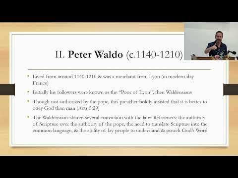 10-Church History: Middle Ages,pt3 (Forerunners to Reformation)