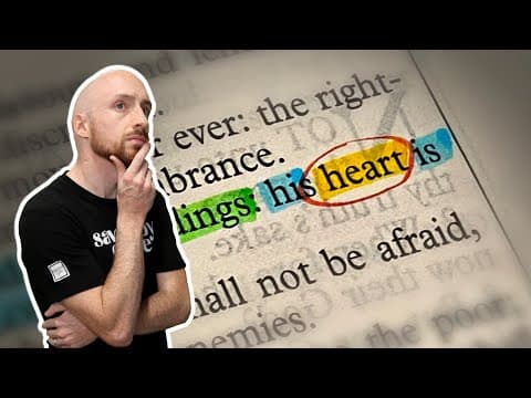 What does the Bible say about Your Heart? 🤔 (Hebrew Meaning)