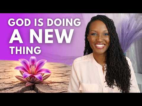 God does a new thing in the wilderness, not on the other side of it