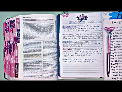 B.L.O.O.M Bible Study Method: Ephesians 4:32