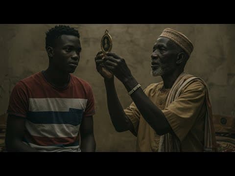A Boy And A Mirror - An Unforgettable African Folktales with A Moral Lesson