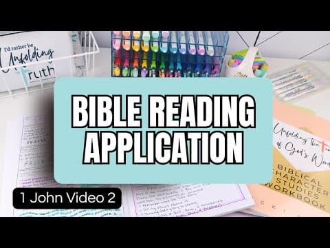 1 John Take Notes With Me (Video 2)