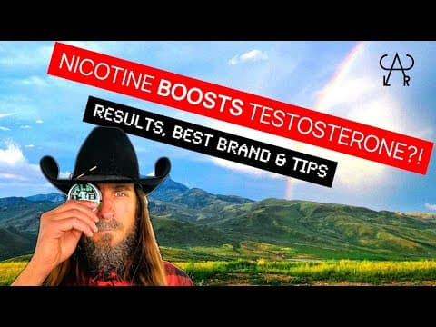 Using Nicotine to HACK my testosterone?!? - Surprising results + the BEST pouches & unexpected tips!
